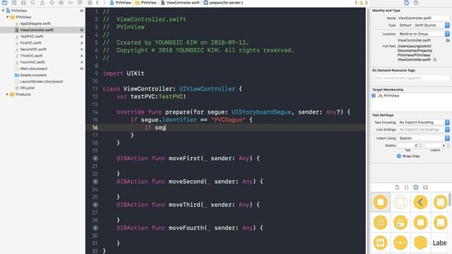 [Swift 4] UIPageView in ViewController, UIPageViewController tutorial example смотреть онлайн