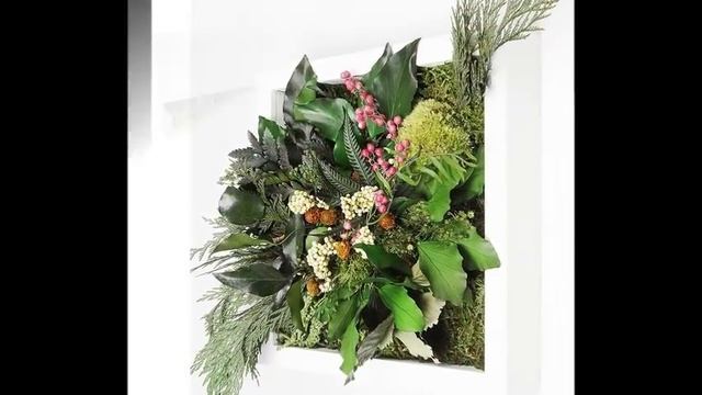 Живые картины для интерьера из мха смотреть онлайн