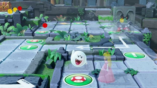 Super Mario Party Partner Party #14 Domino Ruins Treasure Hunt Pom Pom & Yoshi vs Hammer Bro & Boo смотреть онлайн