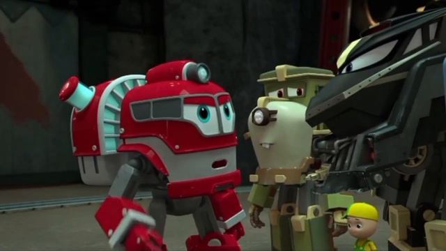 Роботы - поезда. Теневая энергия с 21 - 26 серии.