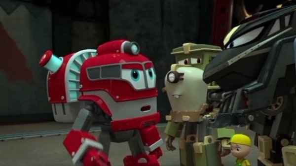 Роботы - поезда. Теневая энергия с 21 - 26 серии.