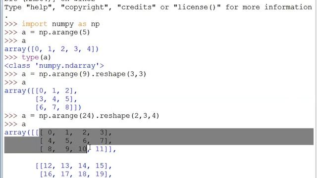 Python NumPy Series 01 Introduction смотреть онлайн