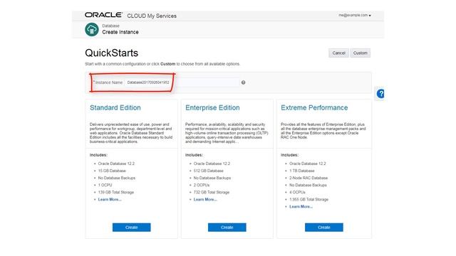 Oracle Database Cloud Service - Using QuickStarts смотреть онлайн