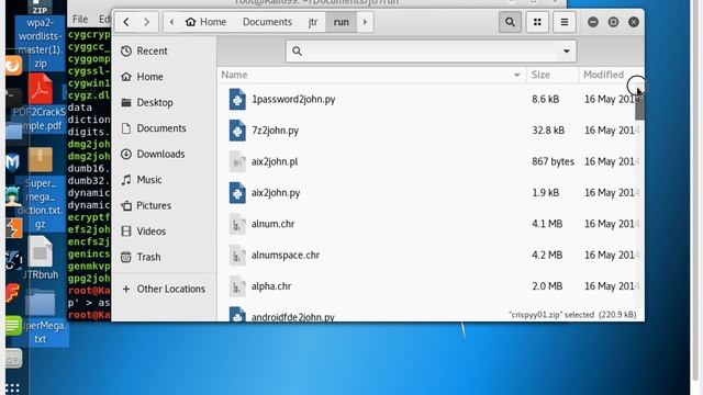 How to crack protected zip files using John the Ripper (JTR) in Kali смотреть онлайн