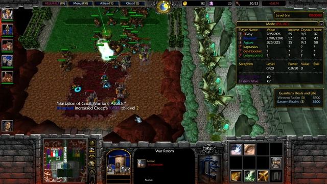 Warcraft 3 Classic HellHalt TD Competitive #28 смотреть онлайн