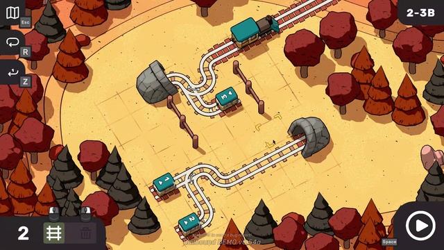 Railbound Demo 2-3B Walkthrough смотреть онлайн
