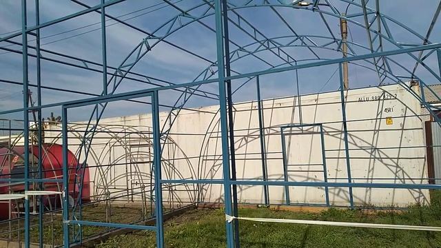 Теплица Ясна Ферма 6 шириной 6 метров смотреть онлайн