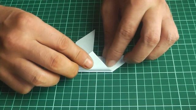 ОРИГАМИ ПТИЦА. Как сделать оригами птицу. Птица из бумаги оригами // Origami bird смотреть онлайн