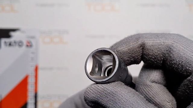 Головка-вставка Yato "TORX" 1/2" 100 мм Т30, YT-0442 смотреть онлайн