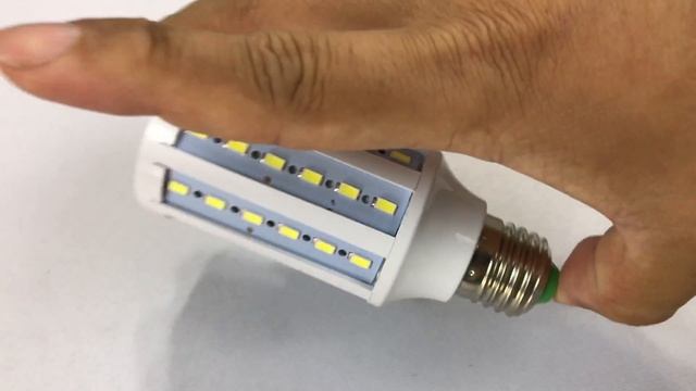 Cheap TOOGOO E27 2400Lm LED Corn Light Lamp Bulb Review смотреть онлайн