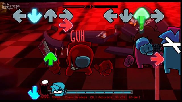 FNF VS AMONG US DEMO смотреть онлайн