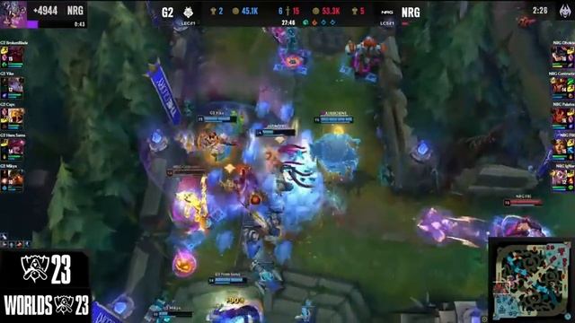 Worlds 2023 | Sistema Suizo | Día 8 | League of Legends смотреть онлайн