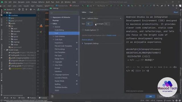 How to Zoom in and Zoom out Editor in Android Studio | Android Studio Bumblebee смотреть онлайн