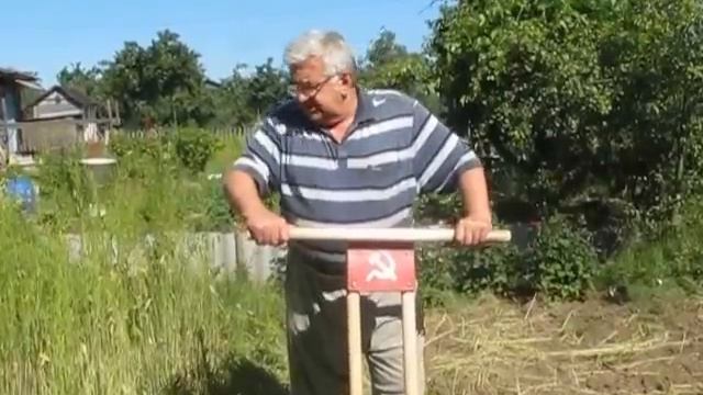 Двухштыковая чудо-лопата. Сделай сам. Часть2 Целина, дерн, огород. смотреть онлайн