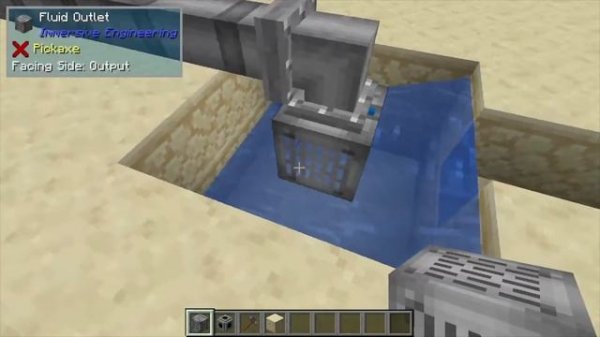 Immersive Engineering: Fluid outlet