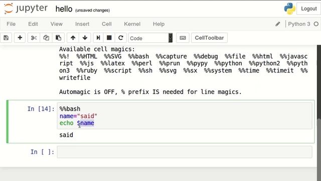 magic functions in jupyter notebook #5 смотреть онлайн