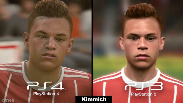 FIFA 18 PS4 vs PS3 Player Faces Bayern Munich 1080p смотреть онлайн