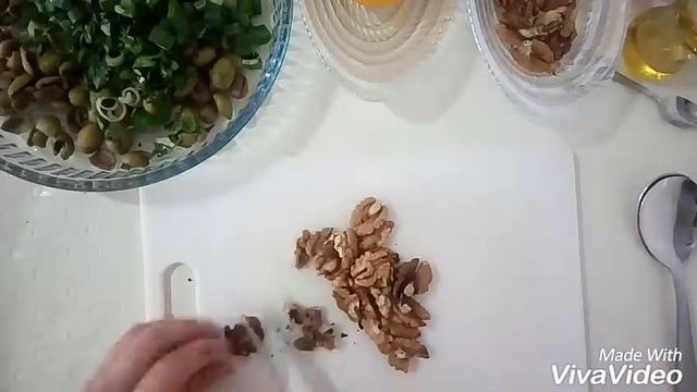YEŞİL ZEYTİN PİYAZI/YASHİL ZAYTUN SALATİ/ЗЕЙТИН ПИЯЗИ
зеленый оливковый салат(на завтрак) смотреть онлайн