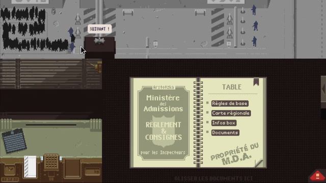 Jouons Papers Please! (Simulateur de... douanes?) смотреть онлайн