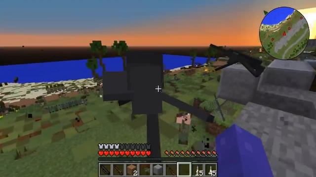 Minecraft | WORLD WAR 2: Fort Stevens Base Defense! (Good vs Evil Challenge) смотреть онлайн