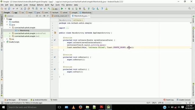 3.Life Cycle of Android | Android Best Tamil Tutorials for Beginners смотреть онлайн