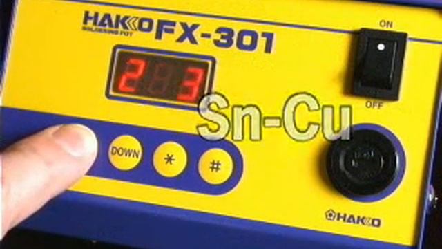 Паяльная ванна Hakko FX-301 смотреть онлайн