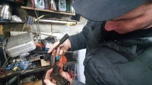 Восстановление найденного пистолета на поисковый магнит иж 53 м