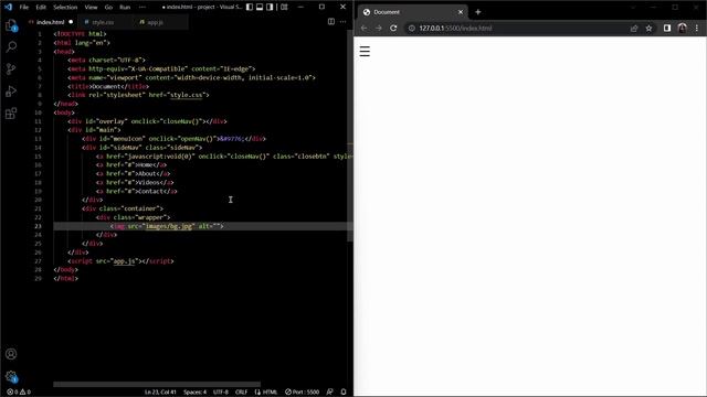 Responsive off-canvas sidebar смотреть онлайн