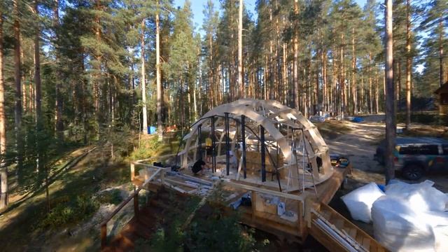 Новая форма купольного дома для глэмпинга | Space Safari | FREEDOME смотреть онлайн
