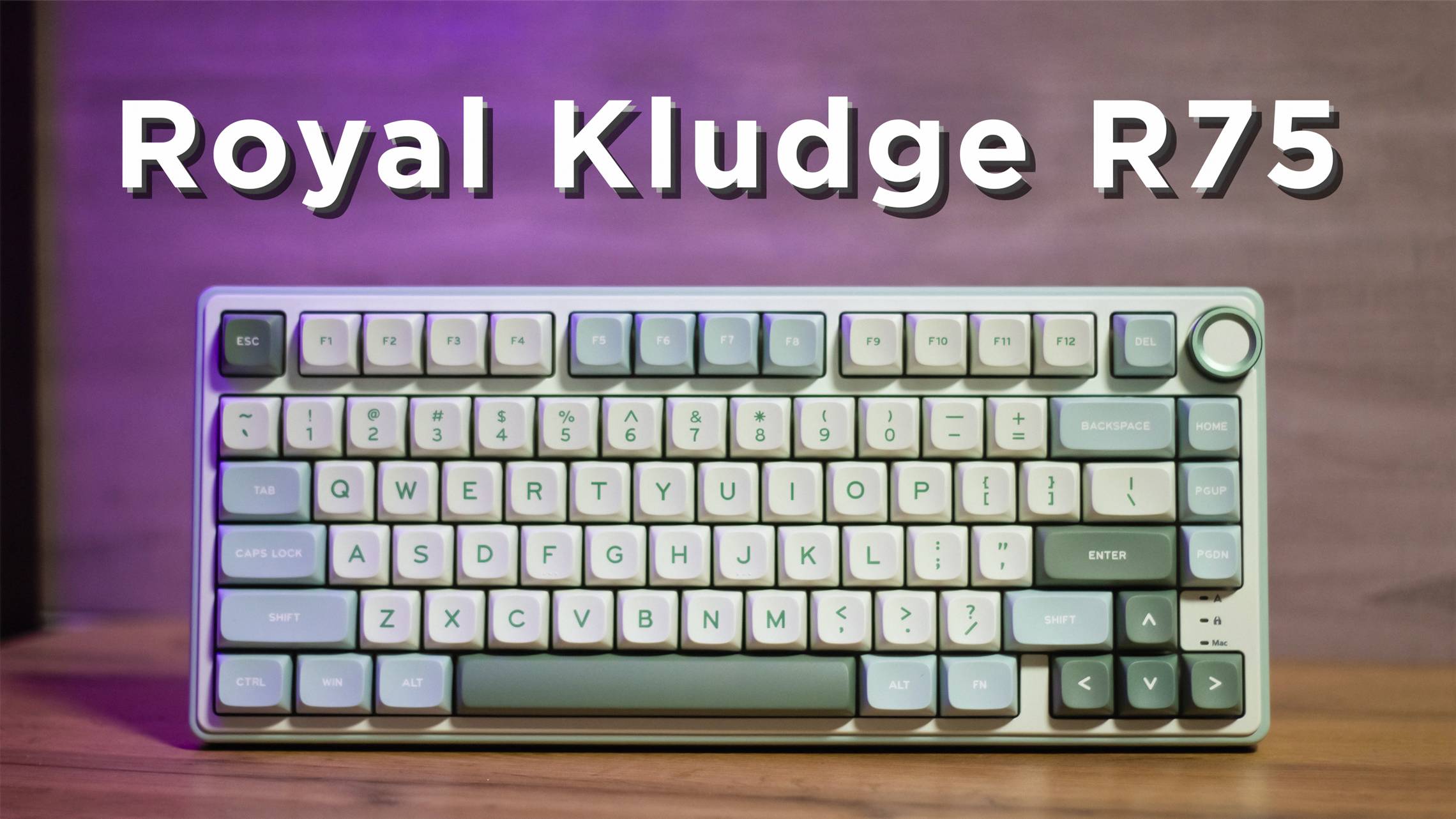Однозначно ЛУЧШАЯ!! | Royal Kludge R75 смотреть онлайн
