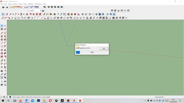 Cara Import Autocad ke Sketchup - Tutorial Sketchup смотреть онлайн