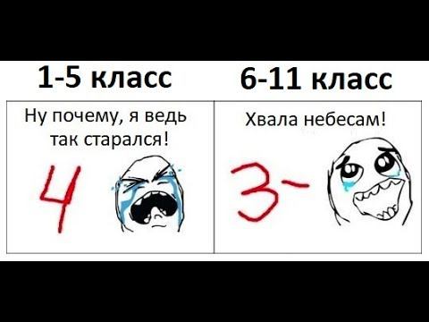 Лютые приколы. Школьник первый класс и школьник 11 класс. смотреть онлайн