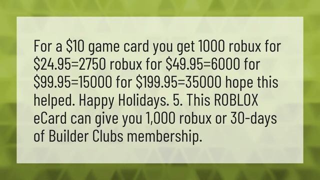How much Robux does a $10 Roblox card give you? смотреть онлайн