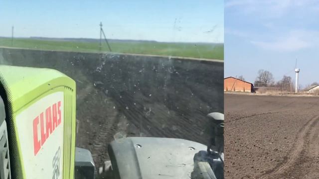 Настала гаряча пора. Посівна 2021. Ячмінь Себастьян. #Claas #Lemken смотреть онлайн