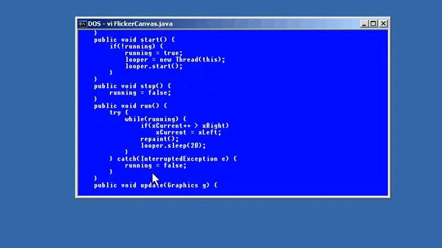 Lesson1 Flicker | Java Graphics Tutorial смотреть онлайн