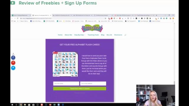 Suzi Whitford's Review of Steps2Read Alphabet Flash Card Freebie смотреть онлайн