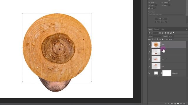 Tutorial For Beginners | Slice Head Effect in Photoshop смотреть онлайн