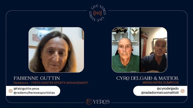 LIVE - MEDALHISTAS OLÍMPICOS NATAÇÃO com Cyro Delgado e Marcus Mattioli смотреть онлайн