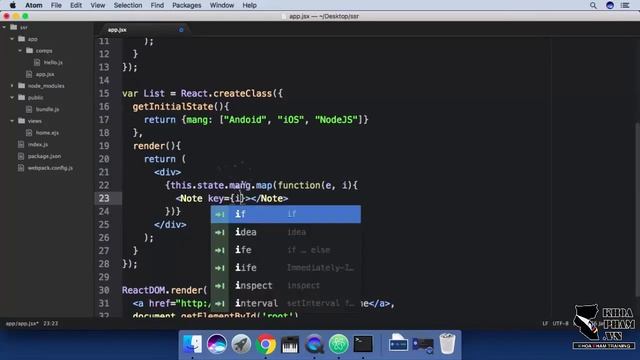 ReactJS Server-side Rendering - Bài 6: Quản lý ghi chú – P1 Hiển thị và xoá ghi chú смотреть онлайн