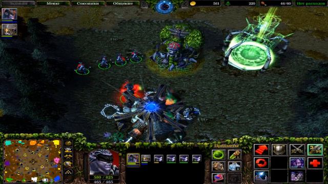 Безумный Warcraft: 3 vs 5 ботов смотреть онлайн
