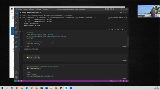 Clustering / KMeans - Accélérer les traitements sous Scikit-learn / Python смотреть онлайн
