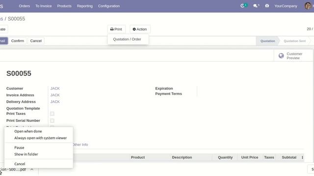 Sale Order Product Image, Serial Number, Tax Remove In Report Odoo смотреть онлайн