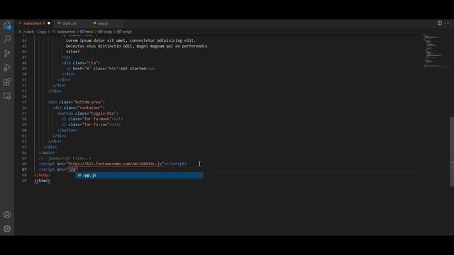 how creat a dark website using html css & javascript | dark web part 3 | part 39 смотреть онлайн