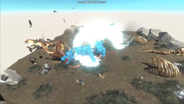 EXPLOSIVE DINOSAURS + POPPY PLAYTIME & PEACOCKS - Animal Revolt Battle Simulator?⭐ смотреть онлайн