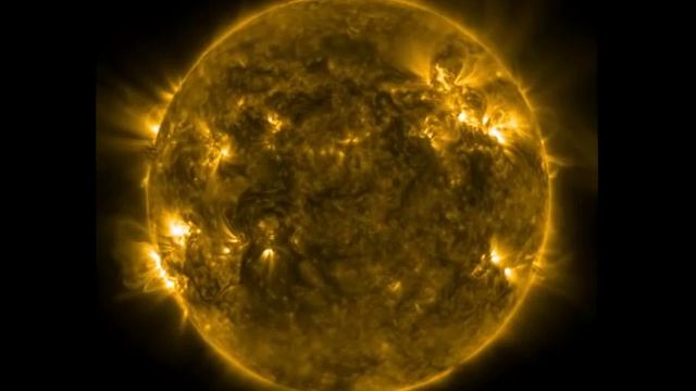 Магнитная буря на Солнце. смотреть онлайн