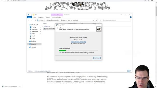 Herunterladen und Installieren von GIMP für die Bildbearbeitung смотреть онлайн