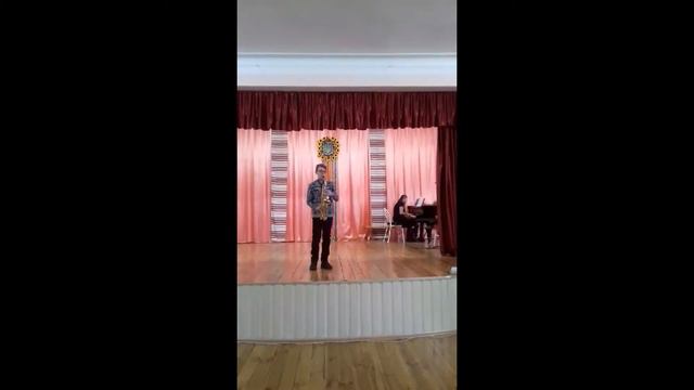 Амелін Микита 3-й клас, саксофон, Л.В. Бетховен "Німецький танець" смотреть онлайн