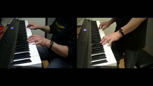 Piano Improvisation No. 1 for two pianos (duet) - Original Music Composition - Multitrack смотреть онлайн
