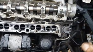 Opel 2.0 - 2.2 dti. Подробное снятие и установка головки. Метки зажигания.