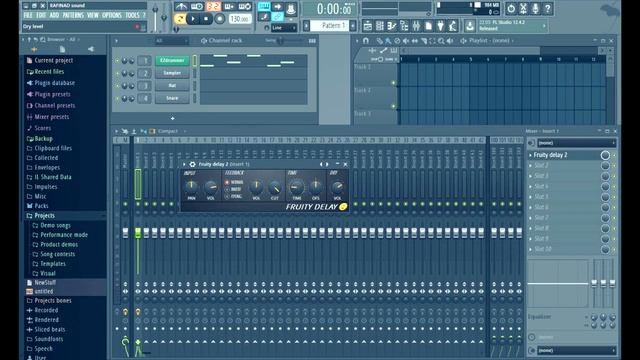 FL STUDIO С НУЛЯ. FRUITY DELAY/DELAY 2 (Урок 6)